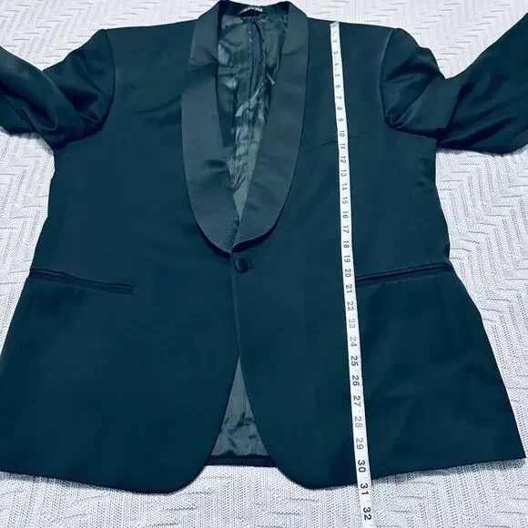 Paolo Vista black tuxedo jacket